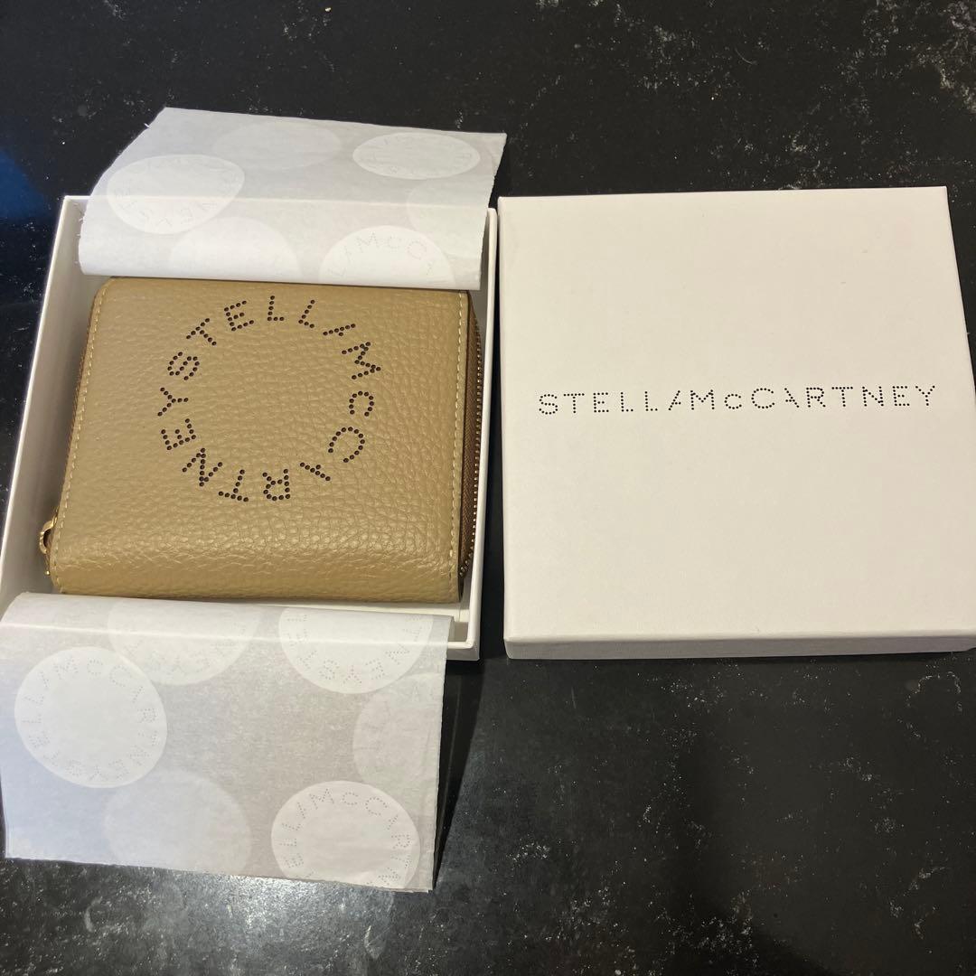 【値下げ】STELLA McCARTNEY 二つ折り財布 ベージュ