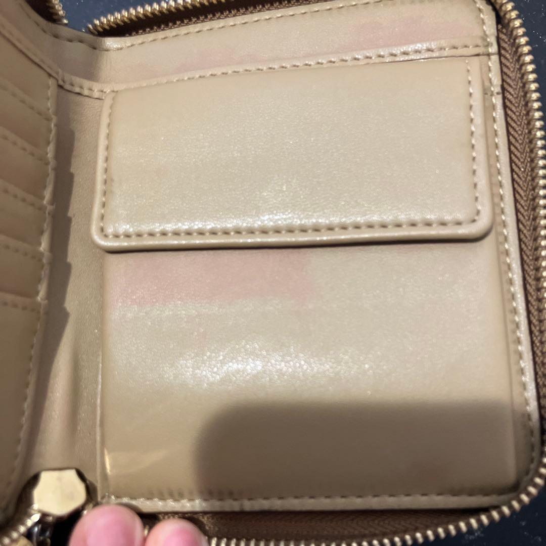【値下げ】STELLA McCARTNEY 二つ折り財布 ベージュ