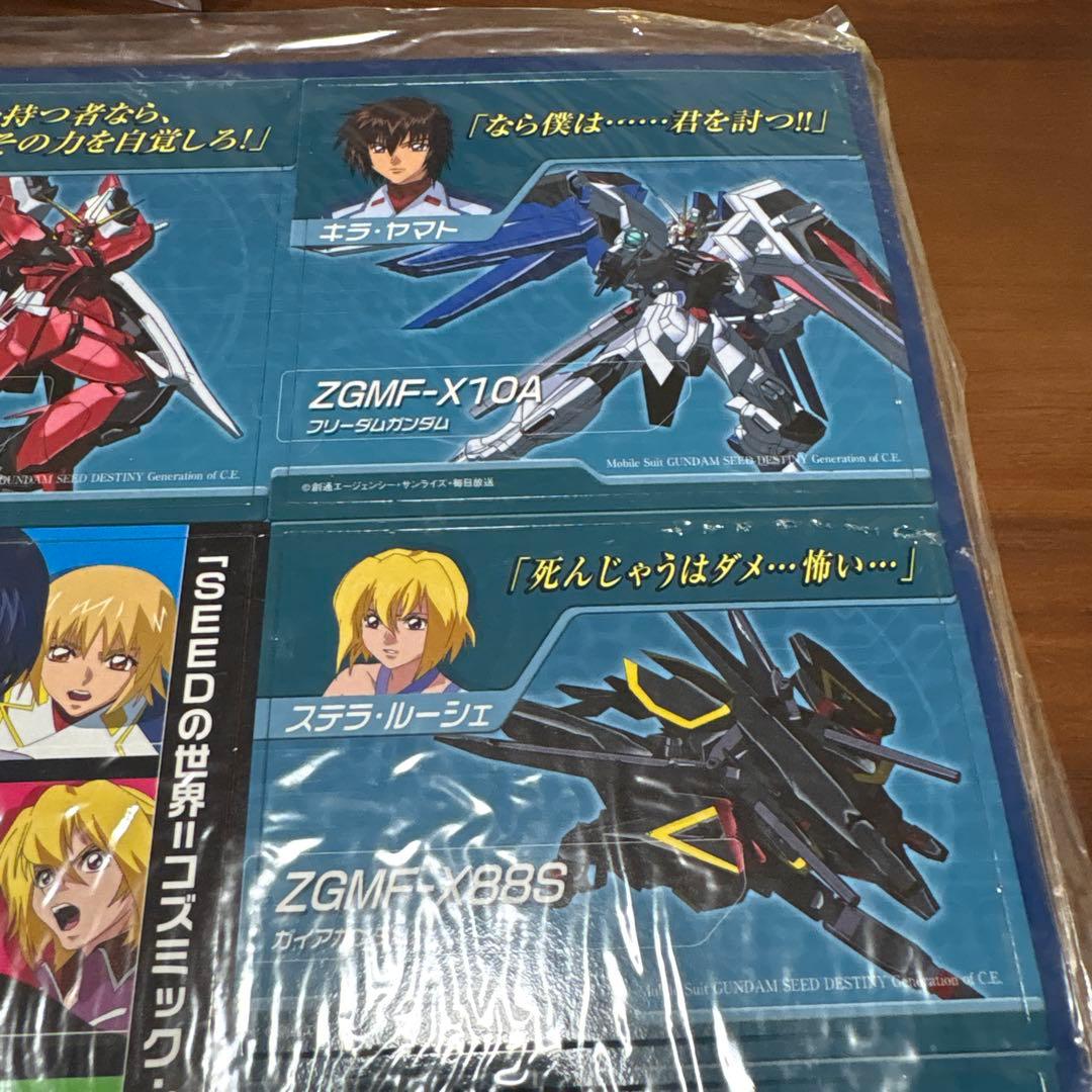 ps2 ガンダム　ディスティニー　店頭　販促　ポップ　非売品　 カットアウト