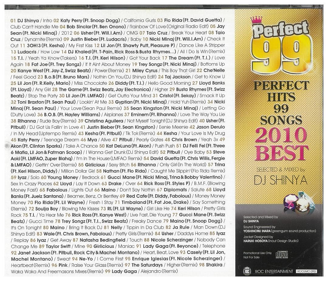 【MIX CD】DJ SHINYA 6枚セット FAMOUS 99 SONGS