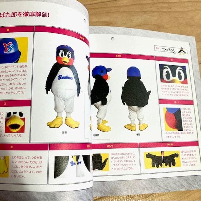 つば九郎のおなか つば九郎 東京ヤクルトスワローズ ドアラ