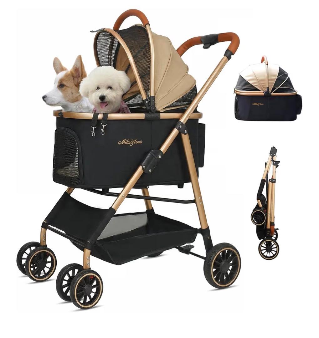 中古Milly & Louis ペットカート すぐ使えます！軽量 引き取り歓迎