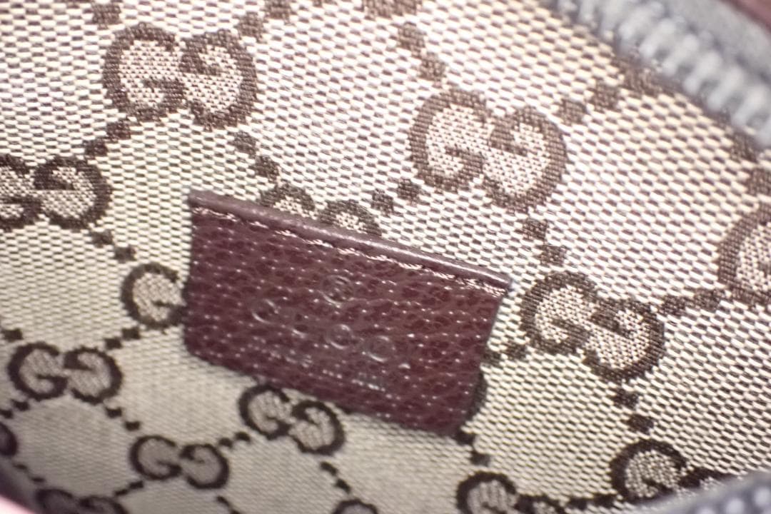 GUCCI グッチ GGキャンバス ボディバッグ ウエストポーチ G10-A