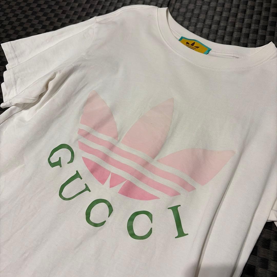 GUCCI アディダス コラボ Tシャツ