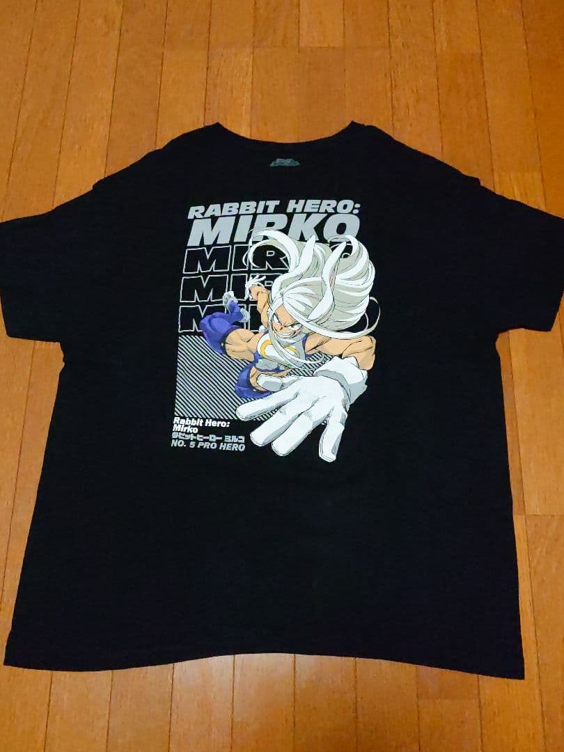 海外公式 僕のヒーローアカデミア ミルコ Tシャツ アニメ 漫画 ヒロアカ