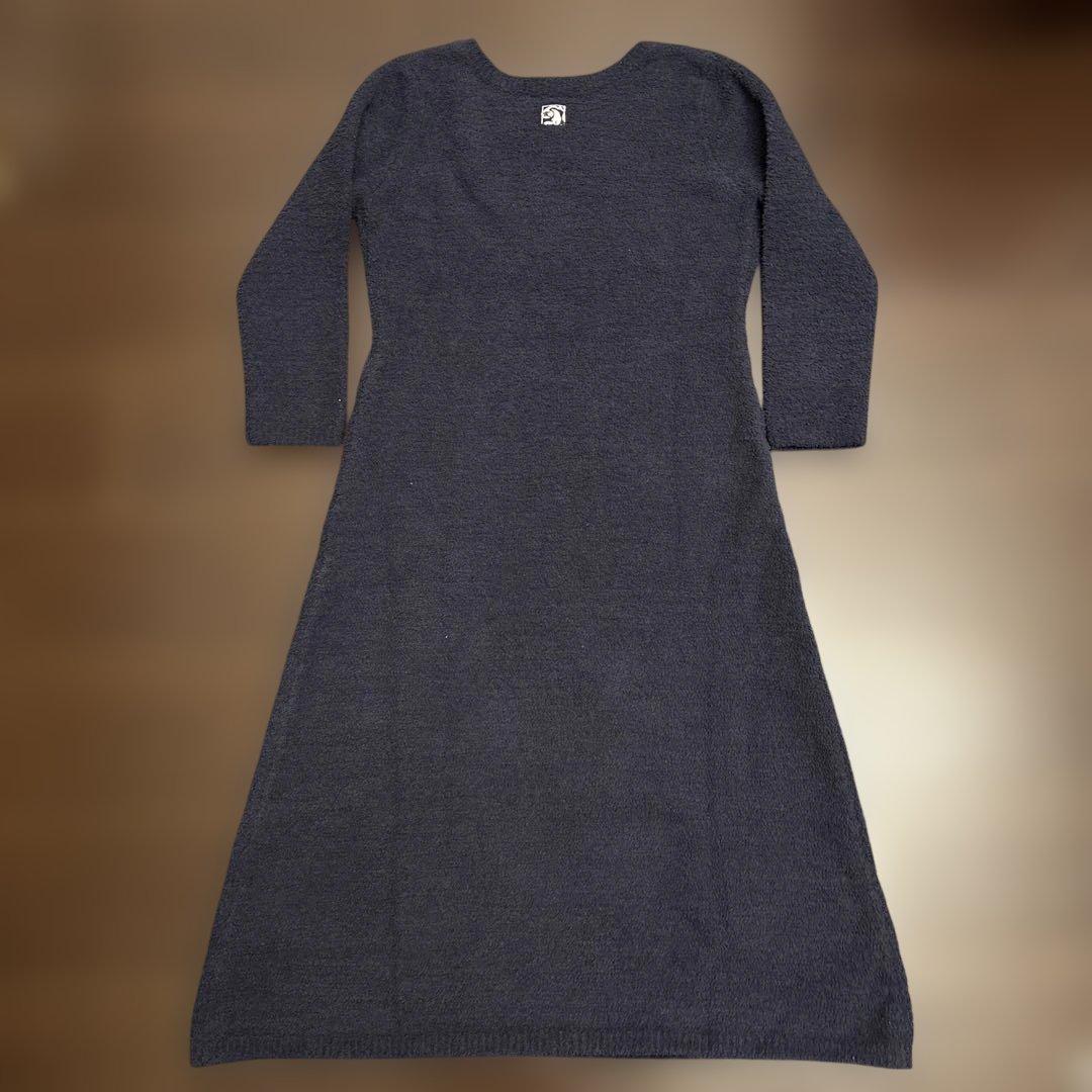 【美品】kashwére カシウエア　ロングスリーブドレス Sサイズ