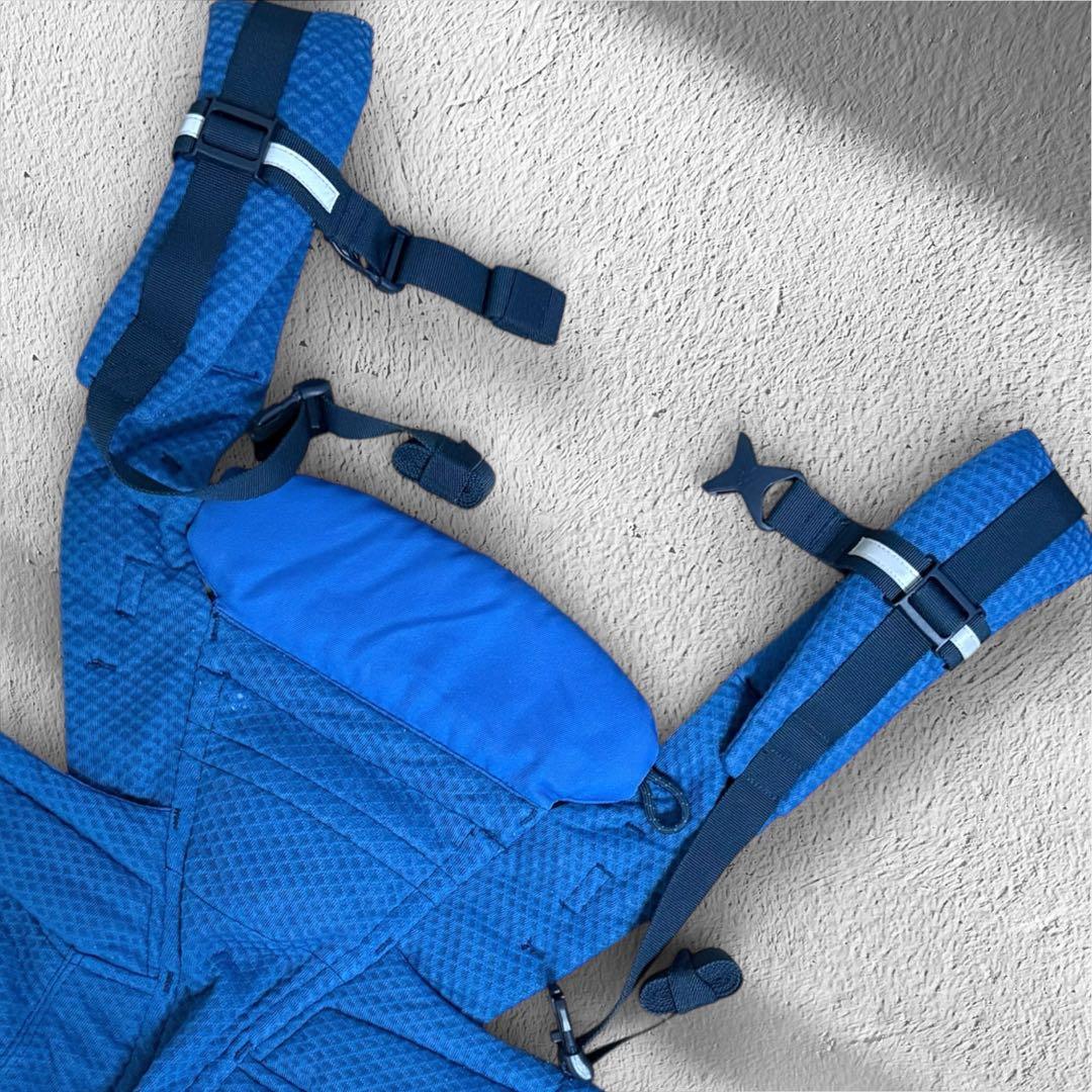 美品【ergobaby】OMNI Breeze サファイアブルー ポーチ付き