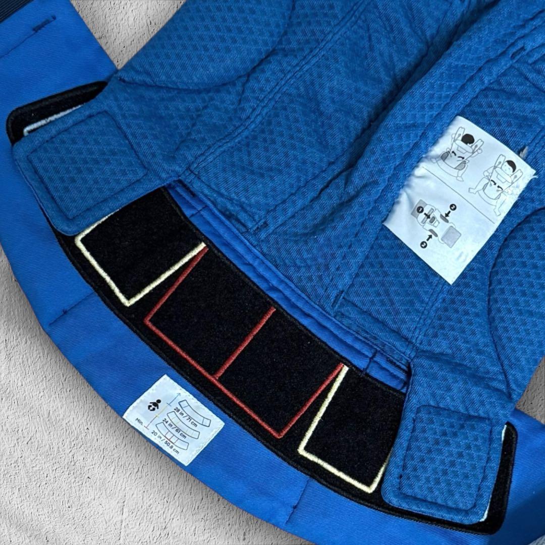 美品【ergobaby】OMNI Breeze サファイアブルー ポーチ付き