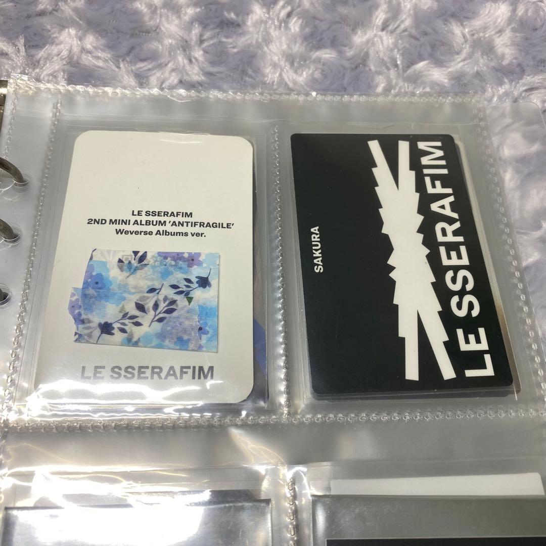 LE SSERAFIM サクラ 咲良 トレカ ラキドロ antifragile