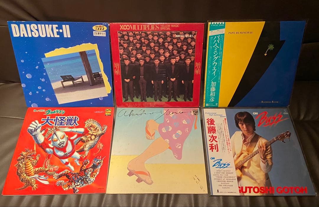 邦楽レコード48枚まとめ売りJazz Fusion Rock Pop歌謡アイドル