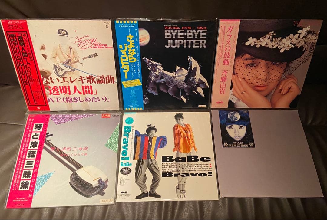 邦楽レコード48枚まとめ売りJazz Fusion Rock Pop歌謡アイドル