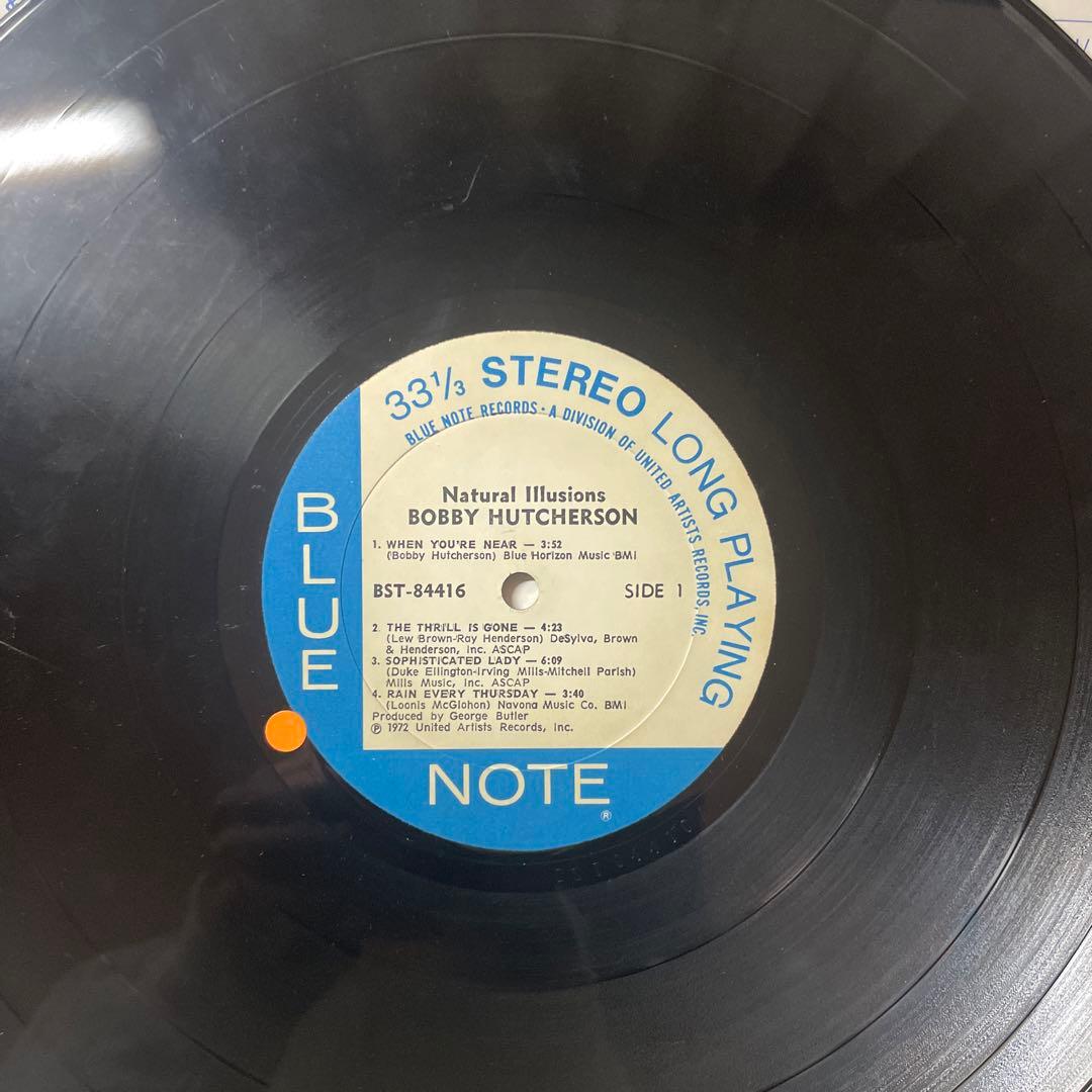 洋楽 LP Bobby hutcherson-natural illusions