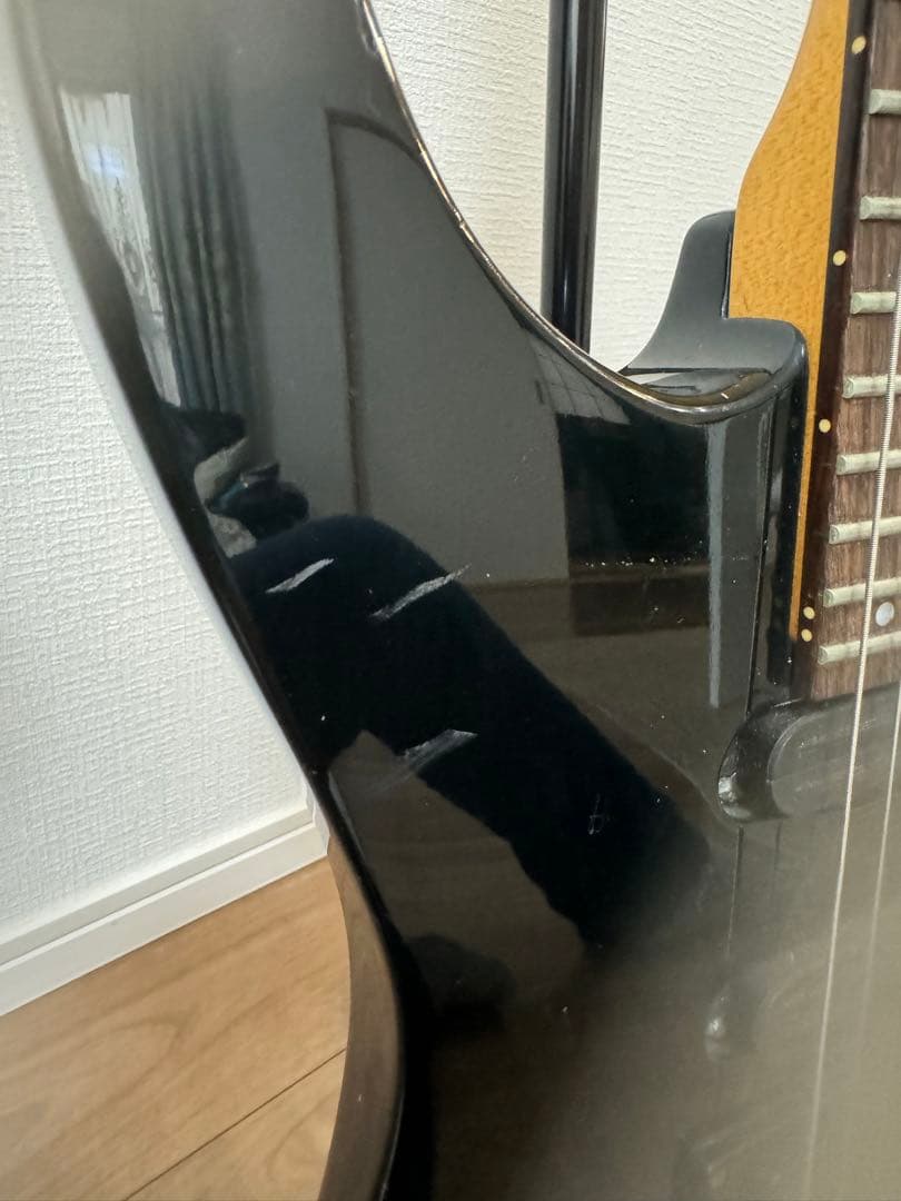 騎*谷様 FERNANDES エレキギター　色ブラック　現状品 ジャンク品