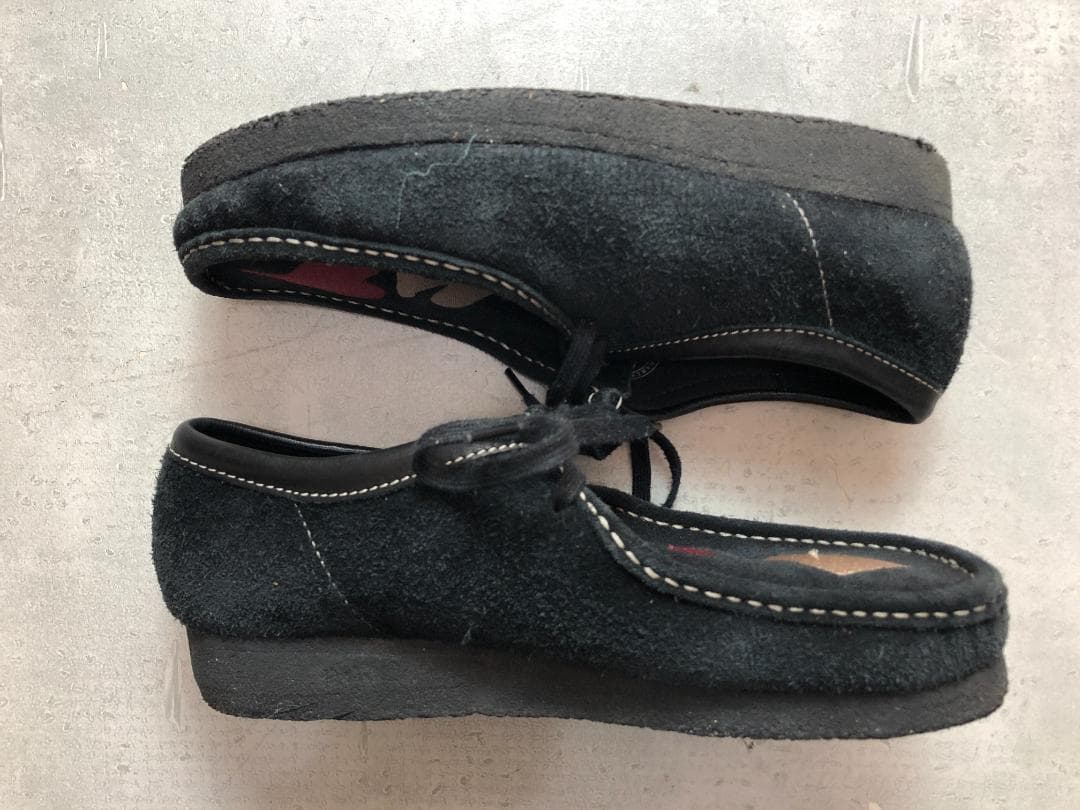 Clarks STUSSY ワラビー スエード UK9 38-4-39