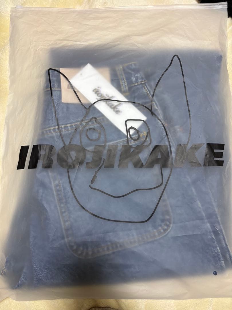irojikake Sagging Denim インディゴブルー