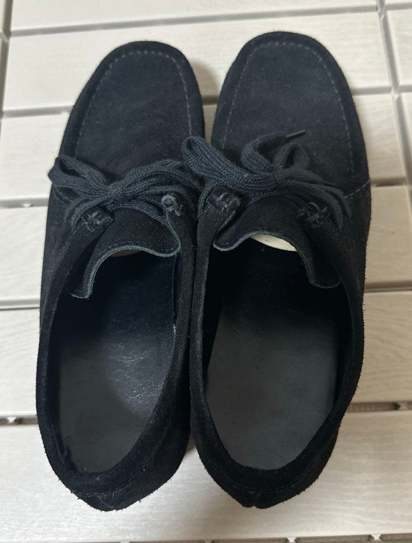 まとめ買いGU スエード リアルレザーモカシンシューズ ワラビー 27cm