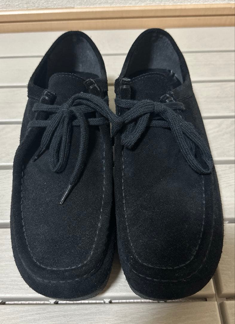 まとめ買いGU スエード リアルレザーモカシンシューズ ワラビー 27cm