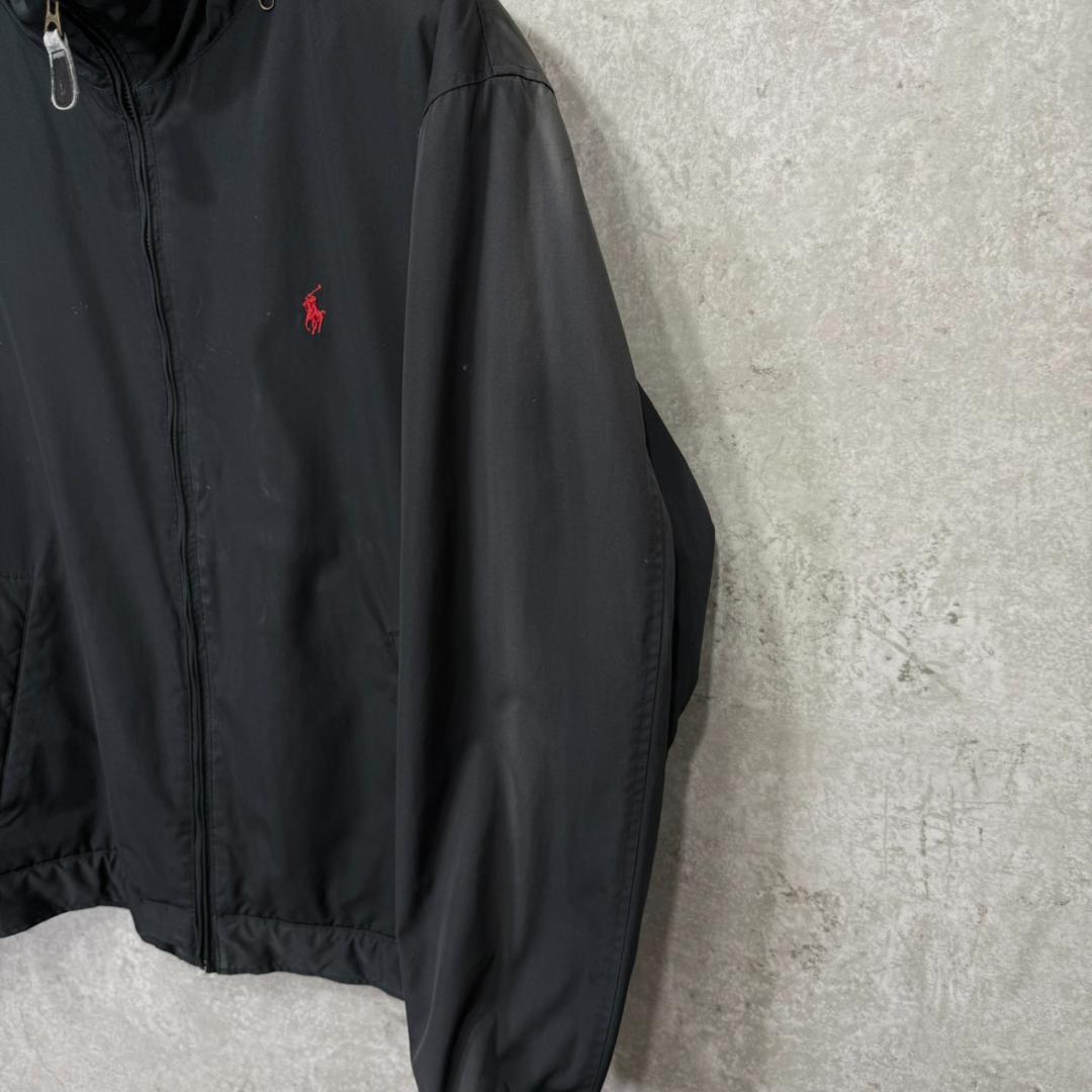 ★90s Polo by Ralph Lauren 裏フリースジップブルゾンLL