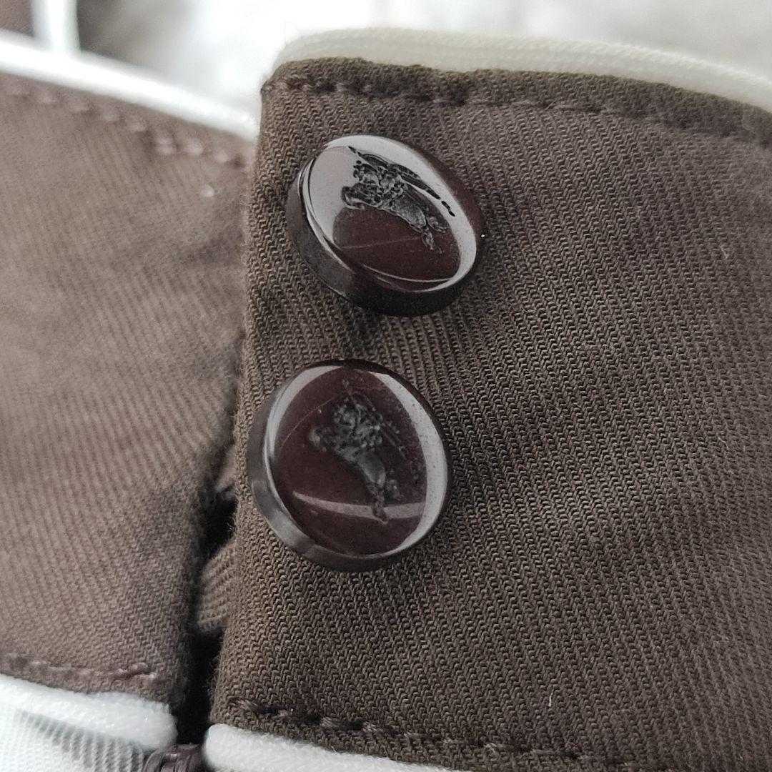 BURBERRYブルーレーベル チェックワンピ 38　ブラウン
