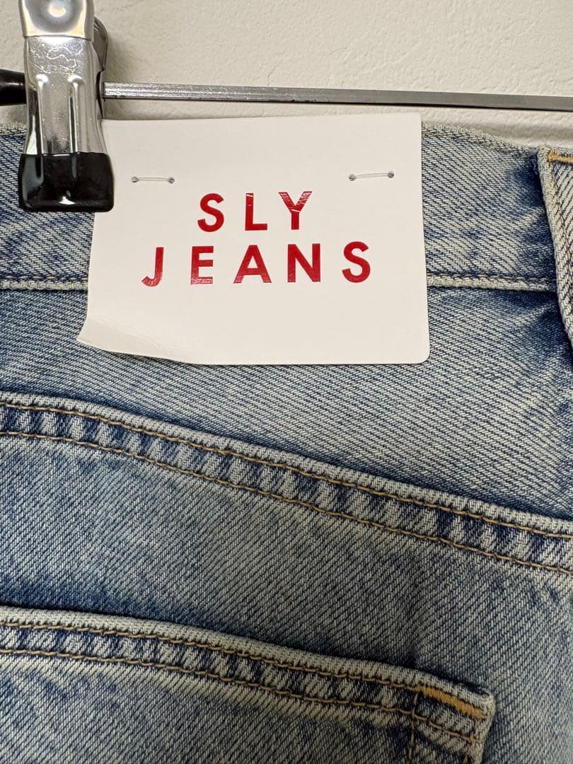 パンツ SLY STUDS SEAM DESIGN FLARE PT-B