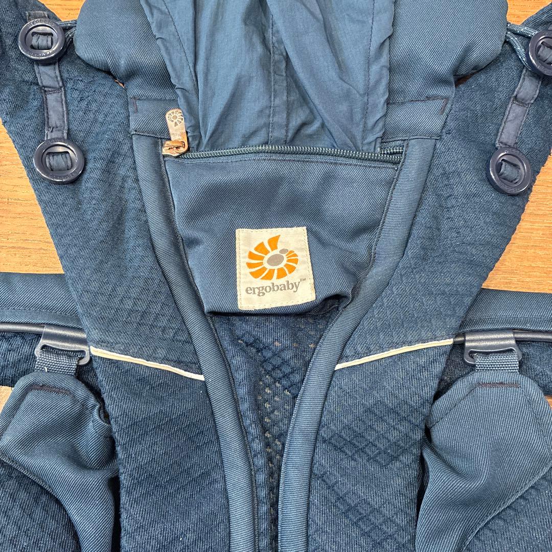 エルゴベビー 抱っこ紐 ミッドナイトブルー　OMNI BREEZE