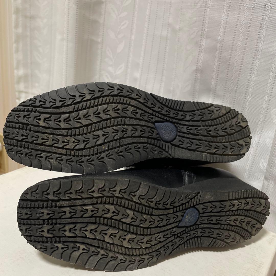 4/4土迄　pedala asics walking 23.5 3E 黒　ブーツ