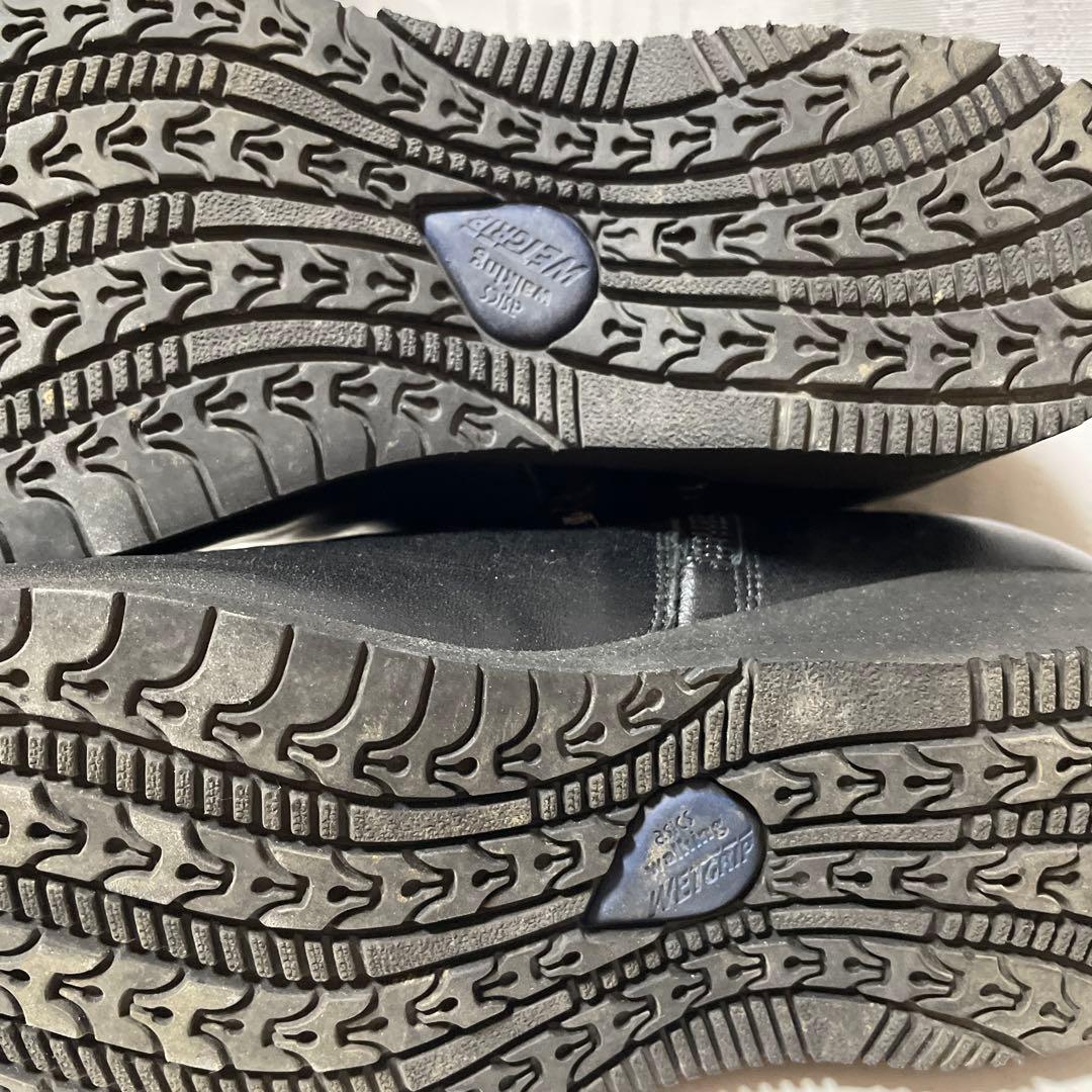 4/4土迄　pedala asics walking 23.5 3E 黒　ブーツ