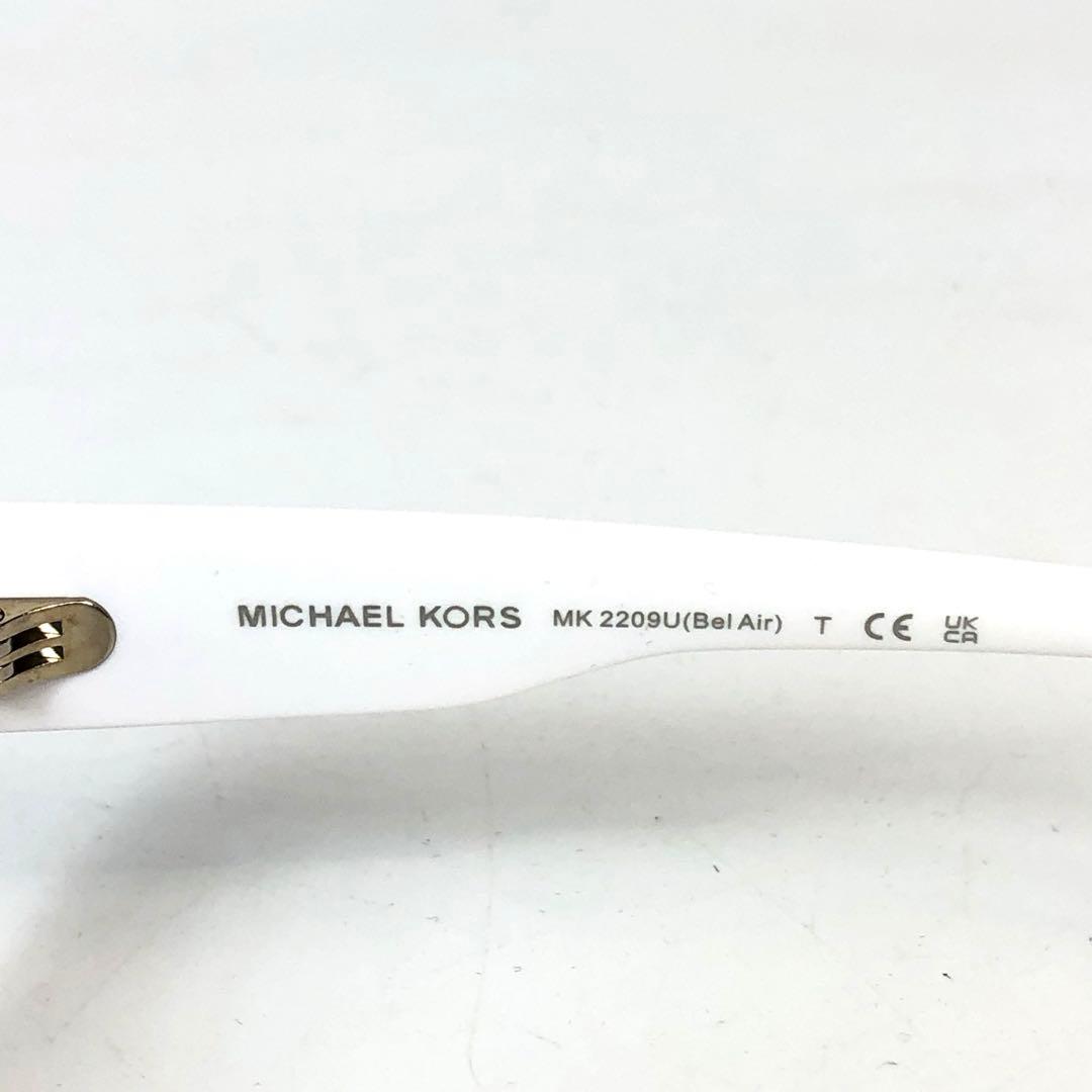 未使用保管品★1G567 マイケルコース サングラス 白 ユニセックス