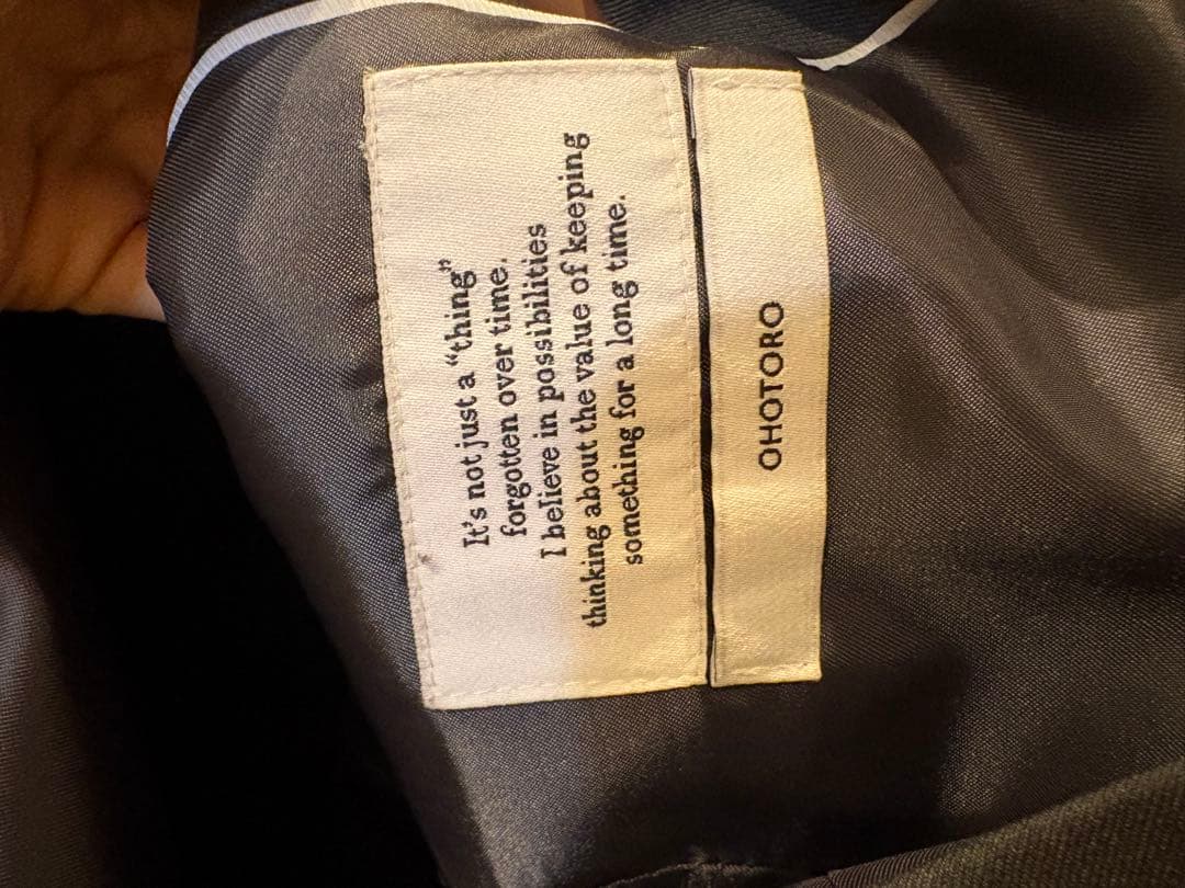 OHOTORO Brooklyn Jacket ブルックリンジャケット