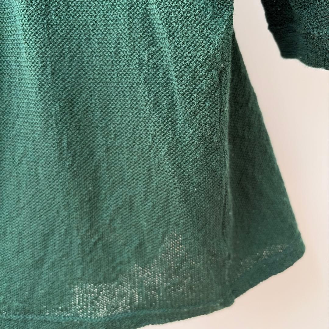 INSCRIRE アンスクリア　ウールメッシュ フットボールTシャツ