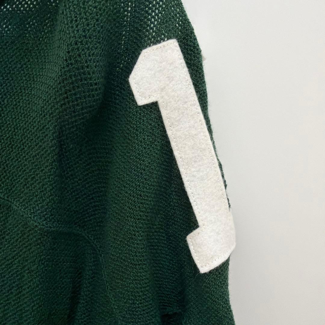 INSCRIRE アンスクリア　ウールメッシュ フットボールTシャツ