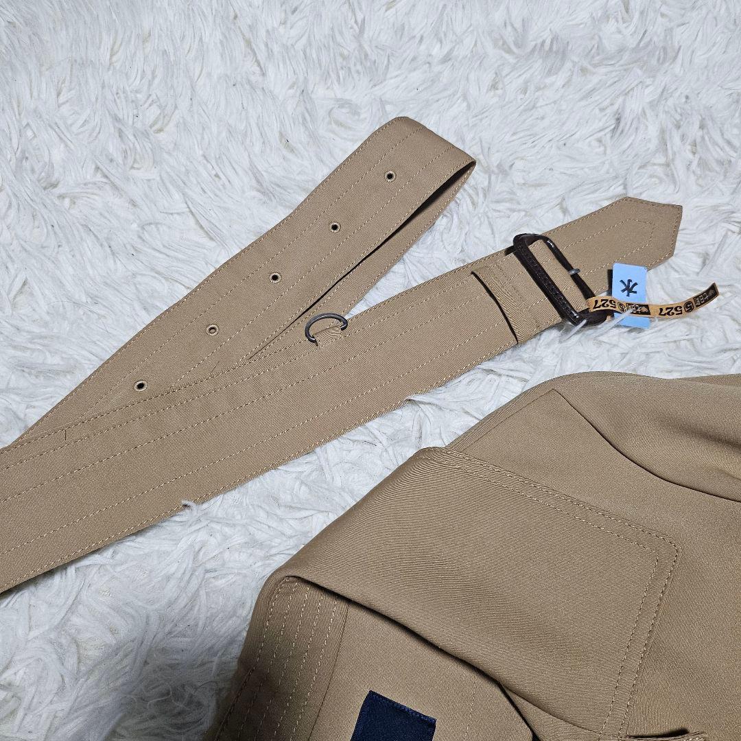 極美品 NEWYORKER ライナー付き ステンカラーコート ベルト付き 9AR