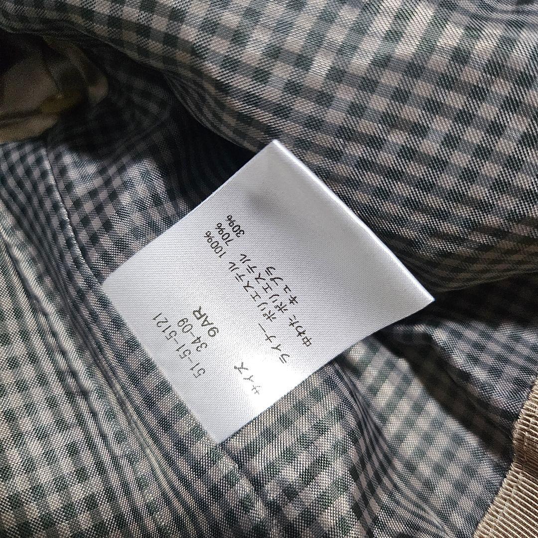 極美品 NEWYORKER ライナー付き ステンカラーコート ベルト付き 9AR