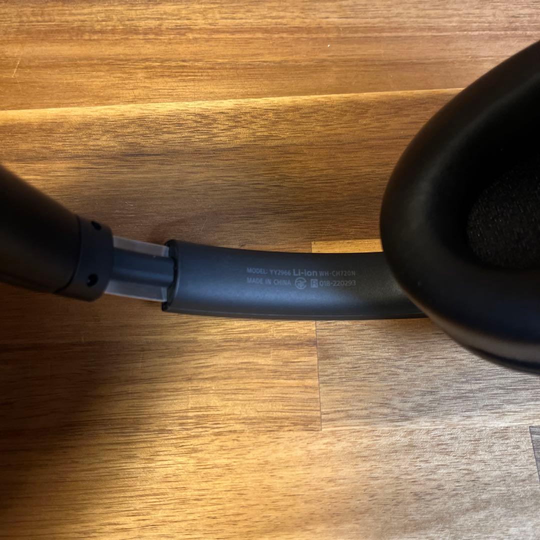 SONY WH-CH720N ワイヤレスヘッドホン ブラック