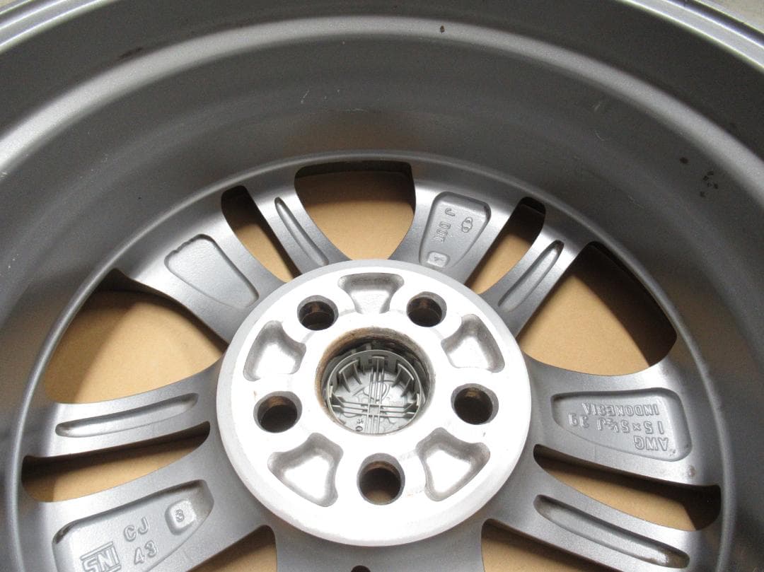 170 シエンタ 純正 アルミホイール　5.5J　+39　PCD 100　トヨタ