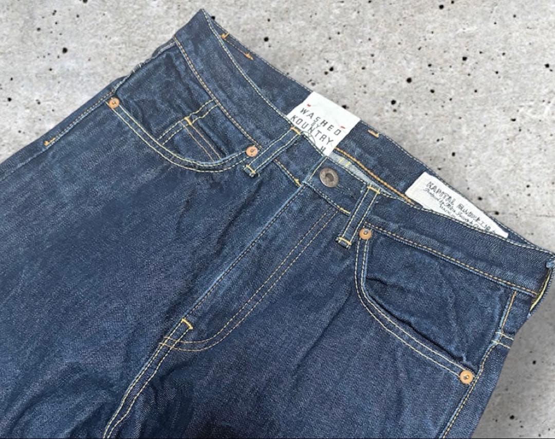 kapitalキャピタル♪5ポケット割縫♪2016年製♪岡山児島御津工場産♪29