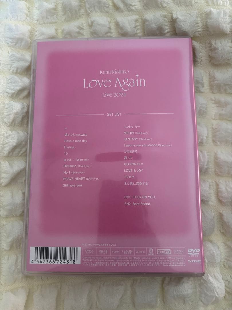 西野カナ　Kana Nishino Love Again Live 2024