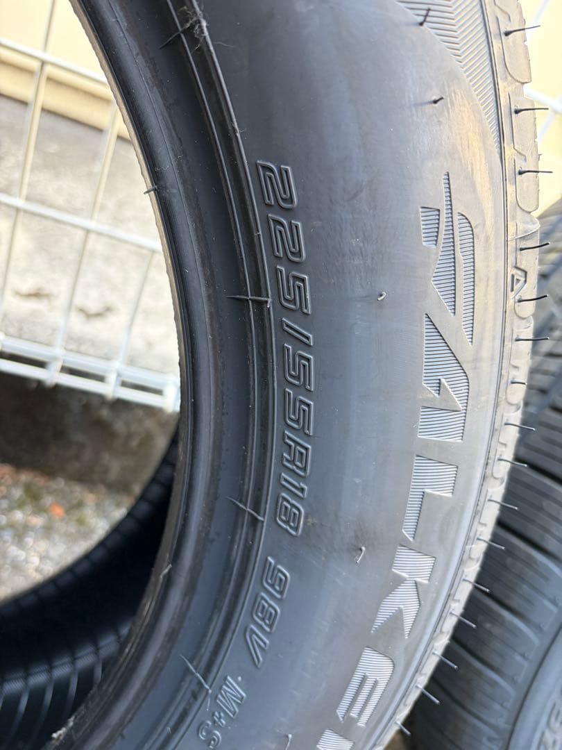 《新車外し2025年50週》FALKEN ZE001A 225/55R18 4本