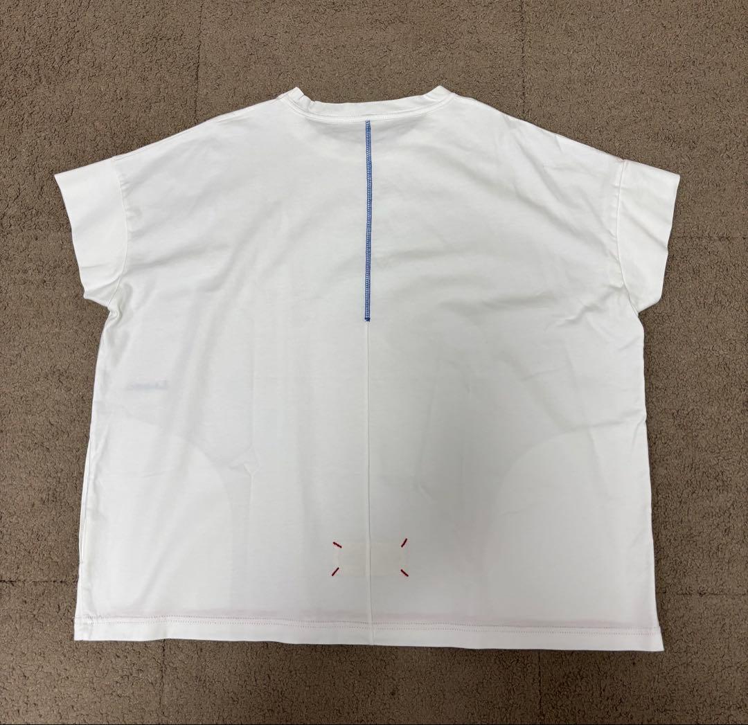 試着のみ＊快晴堂 コットン Tシャツ プルオーバー 白