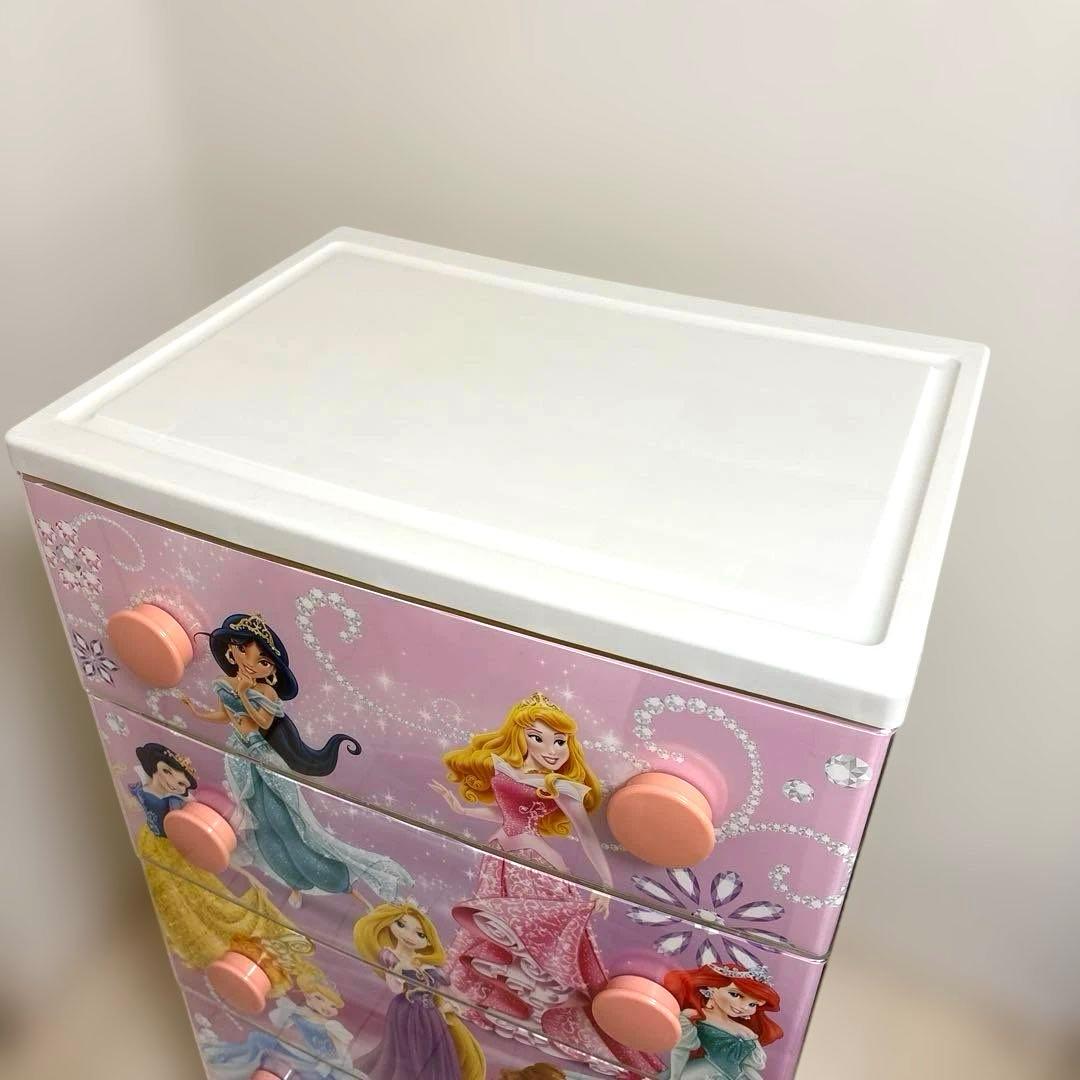 【発送前値下げ中】ディズニープリンセスチェスト　5段　アイリスオーヤマ