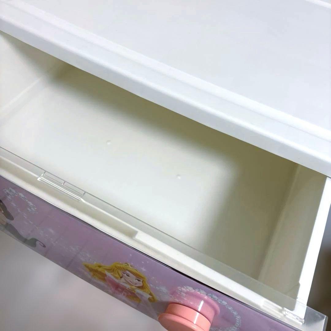 【発送前値下げ中】ディズニープリンセスチェスト　5段　アイリスオーヤマ