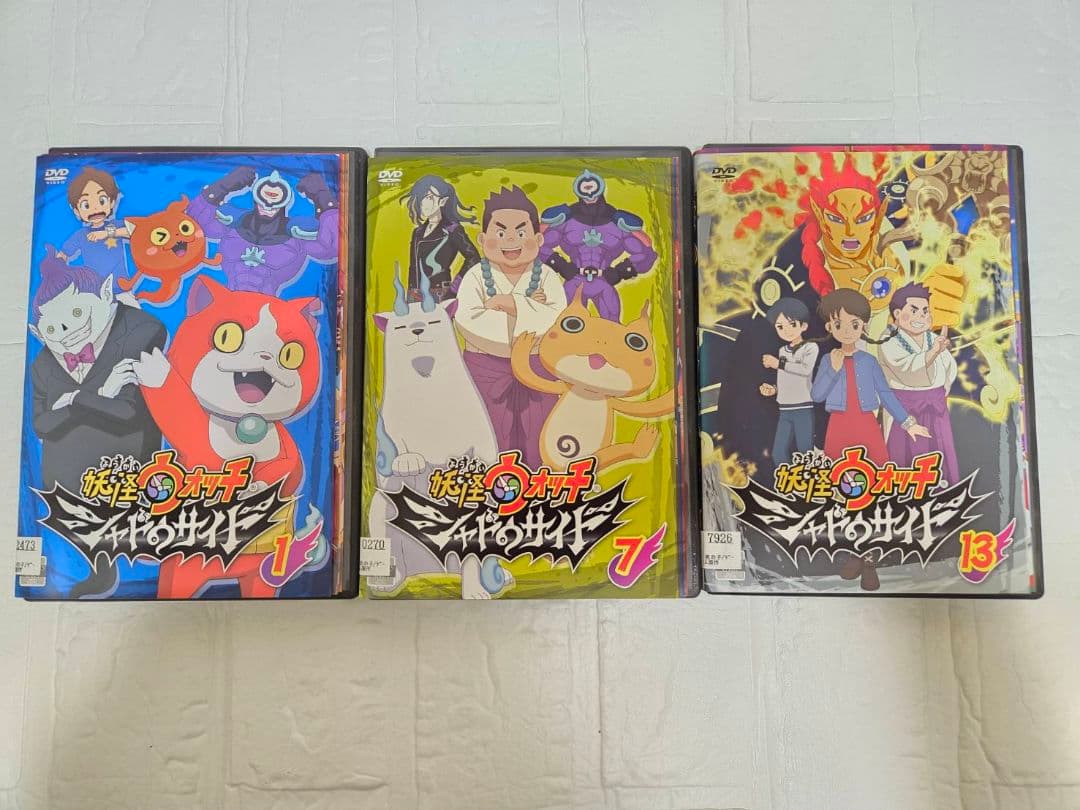 妖怪ウォッチ　シャドウサイド　全巻 + 劇場版 + 特選集　全15巻　DVD