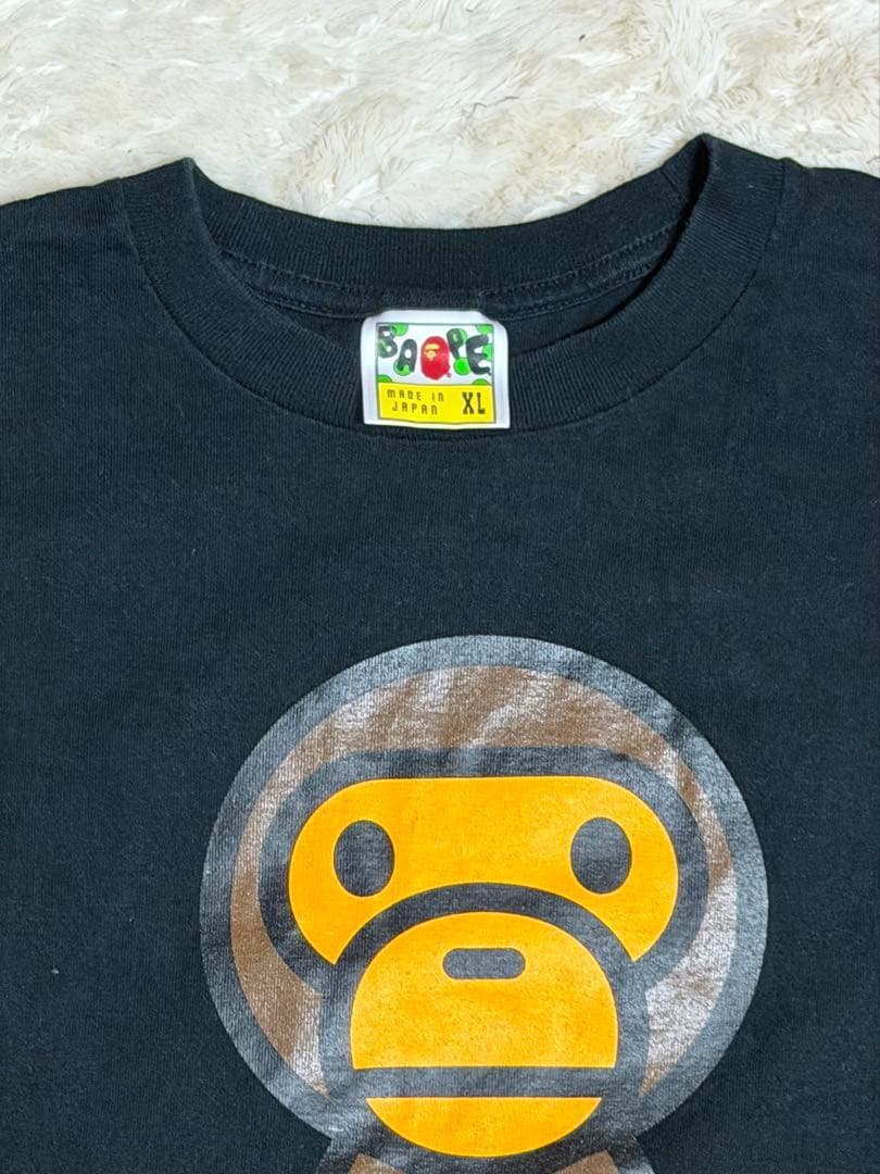 A BATHING APE BABY MILO Tシャツ XL 美品