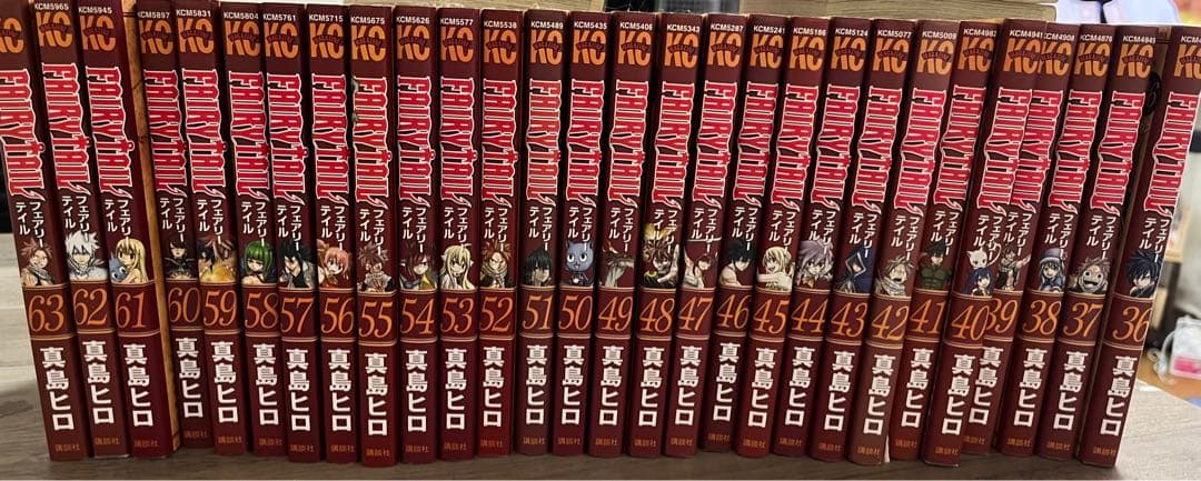 FAIRY TAIL 1巻～63巻（全巻）