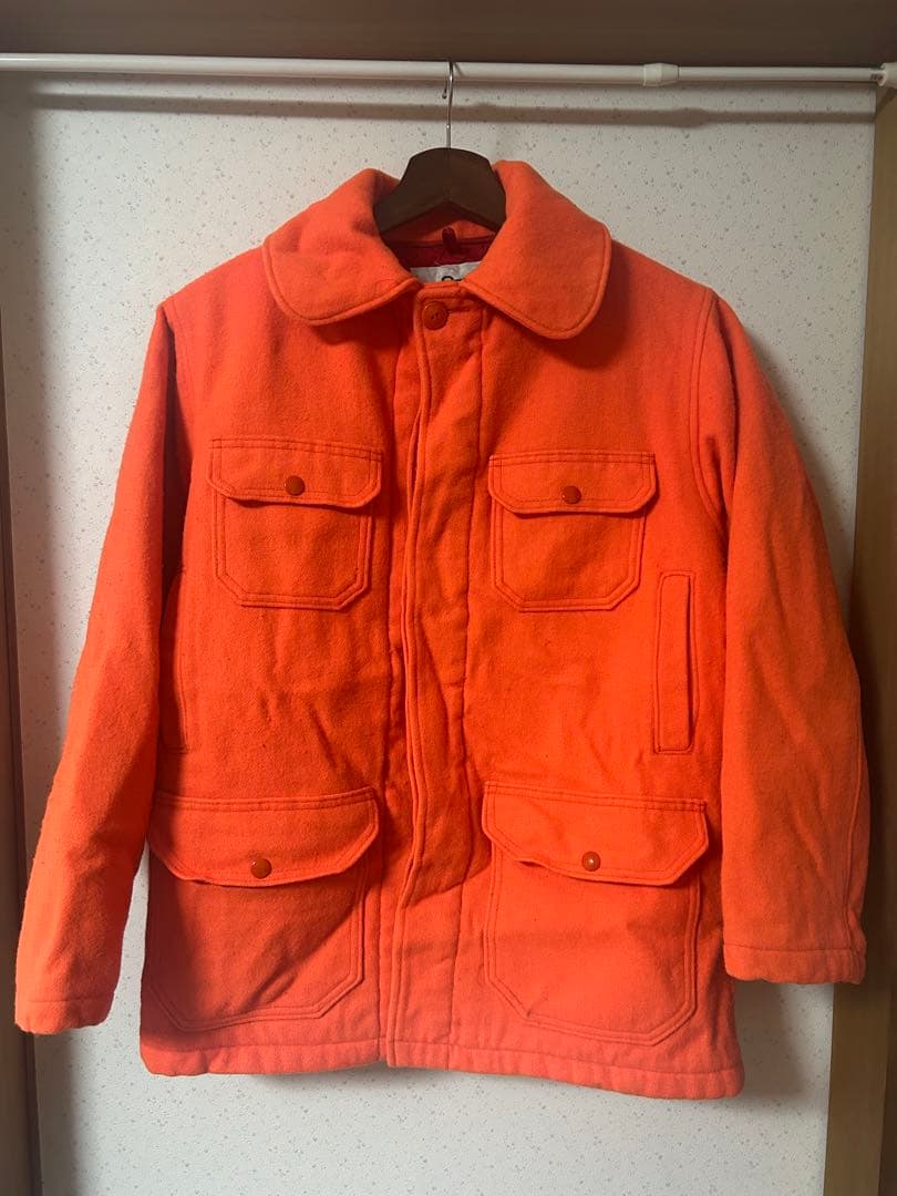 蒼*犬様 70s ビューティフルライフ Woolrich オレンジ カバーオール