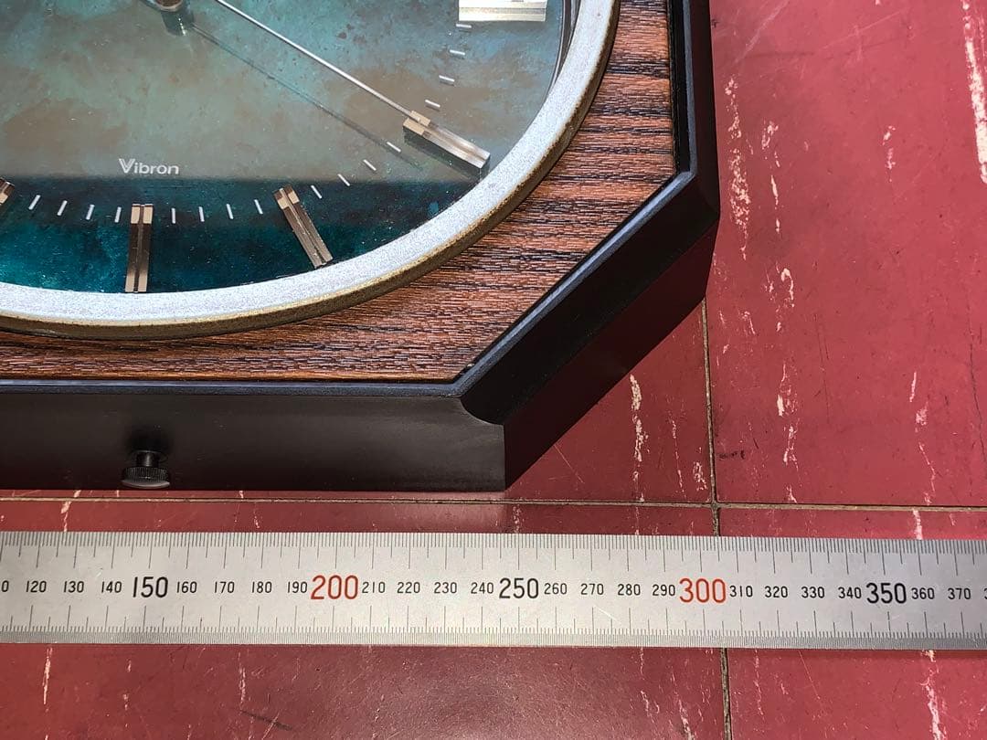 昭和レトロ　動作品　セイコー　SEIKO vibron 掛時計　スペースエイジ