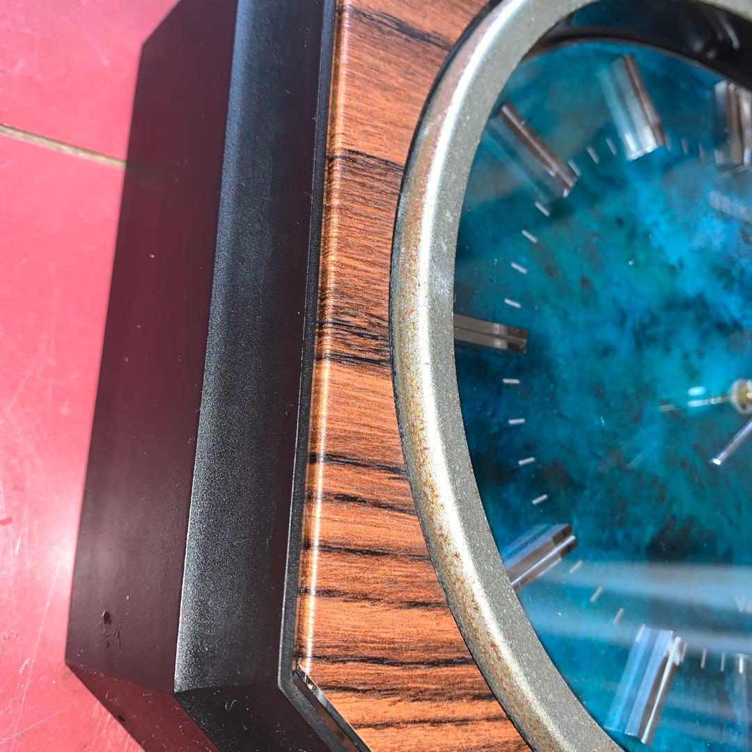 昭和レトロ　動作品　セイコー　SEIKO vibron 掛時計　スペースエイジ
