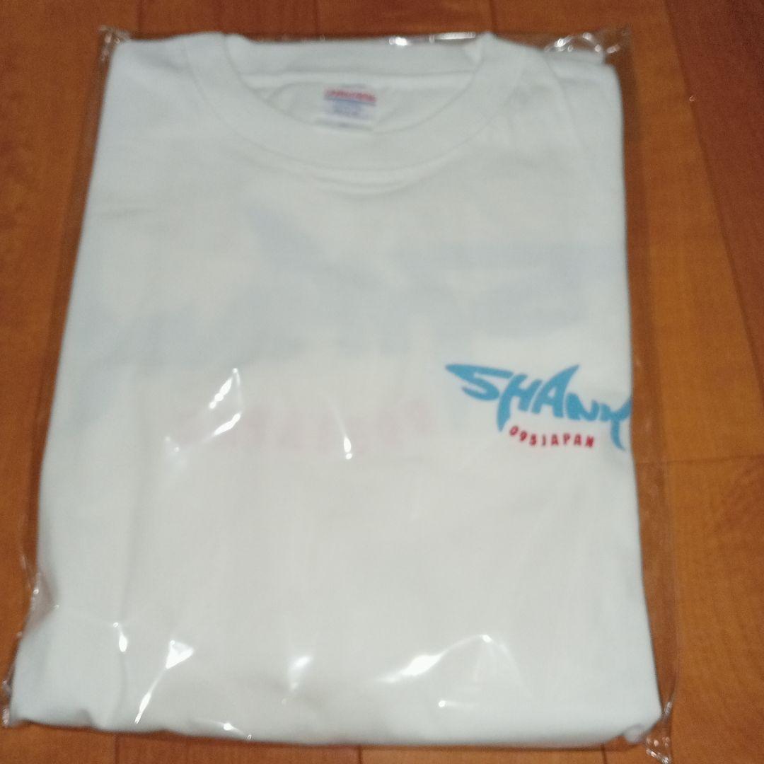 SHANK shark ロンT/ロングTシャツ 白 XLサイズ
