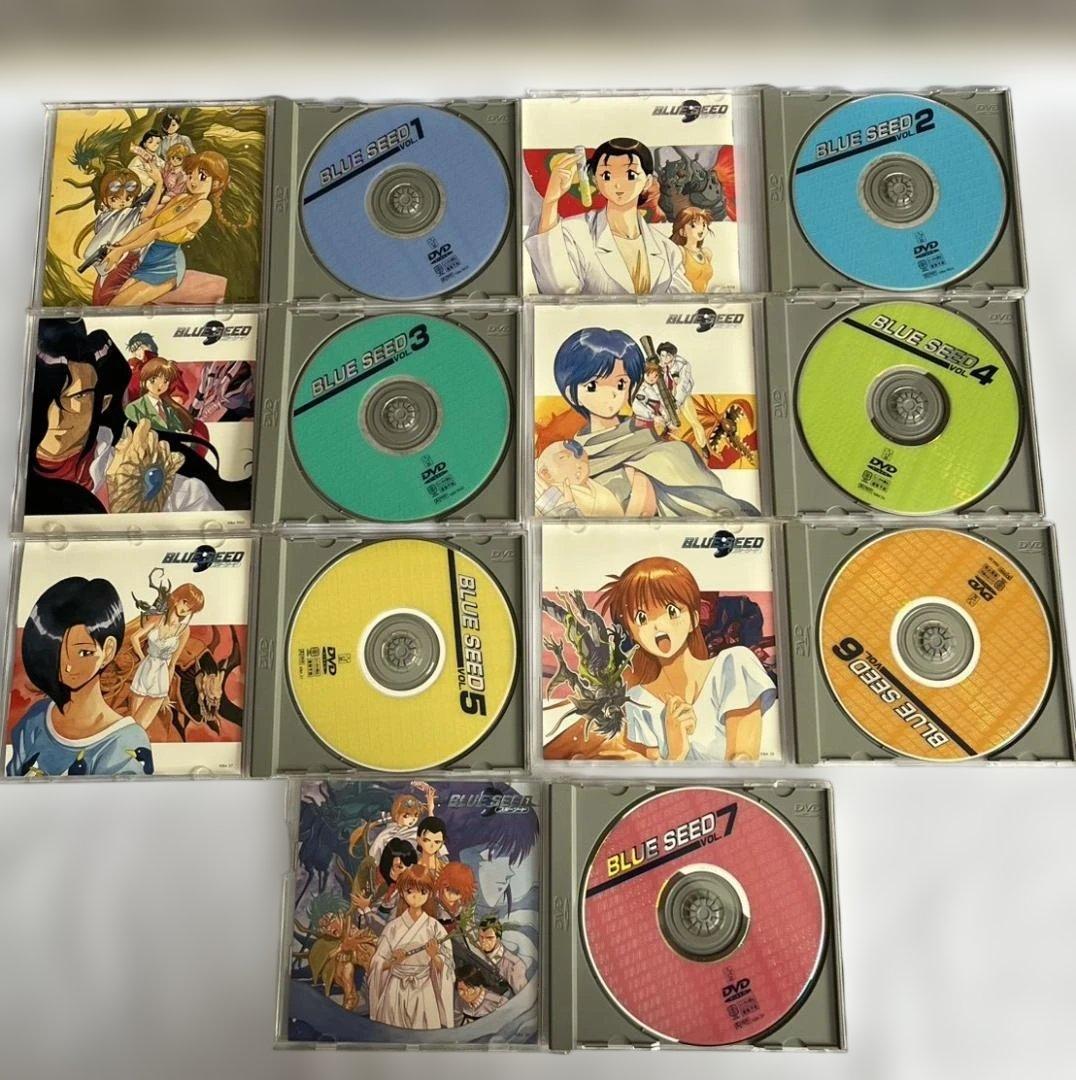 ◆BLUE SEED ブルーシード DVD 全7巻セット 全26話収録 高田裕三