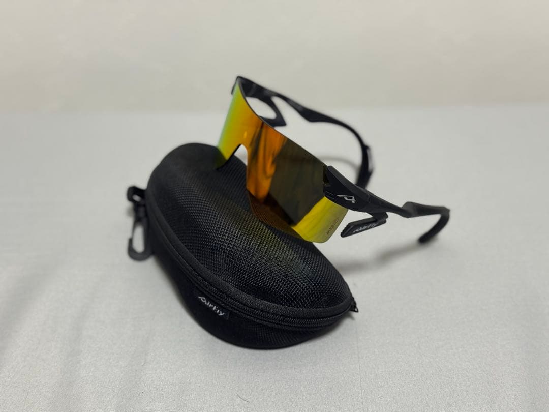 Airfly スポーツサングラス オレンジミラー AF-305